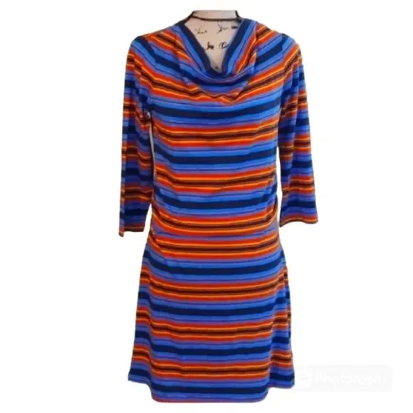 New Patagonia Kamala Cowl Neck Dress Size Medium - Picture 9 of 9